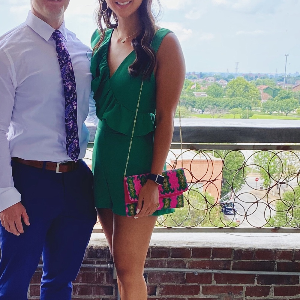 Green romper
